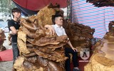 Choáng ngợp ngắm bộ kỳ mộc 7 món 'tứ linh quần tụ', giá 3,5 tỷ đồng